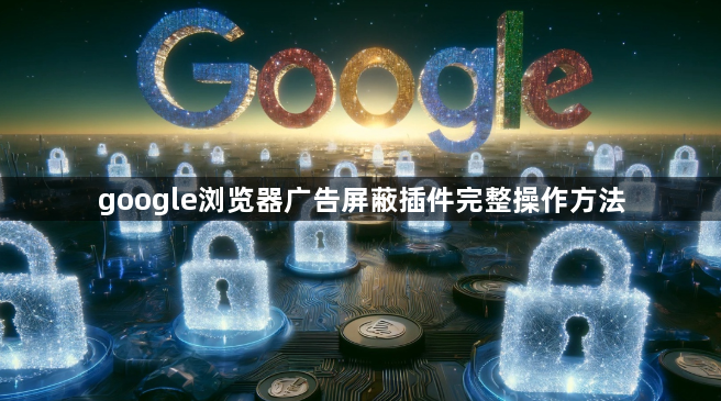 google浏览器广告屏蔽插件完整操作方法1