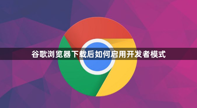 谷歌浏览器下载后如何启用开发者模式1