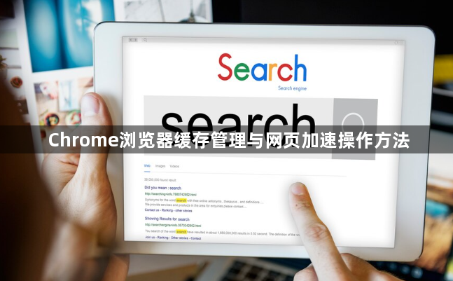 Chrome浏览器缓存管理与网页加速操作方法1