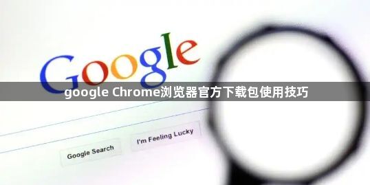 google Chrome浏览器官方下载包使用技巧1