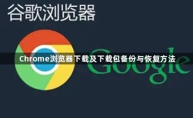 Chrome浏览器下载及下载包备份与恢复方法1