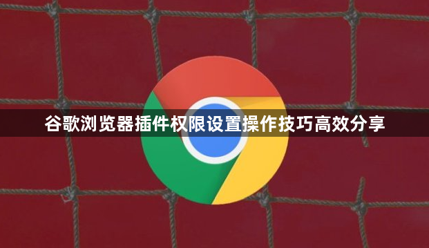 谷歌浏览器插件权限设置操作技巧高效分享1