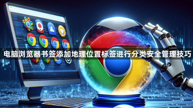 电脑浏览器书签添加地理位置标签进行分类安全管理技巧1