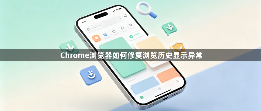 Chrome浏览器如何修复浏览历史显示异常1