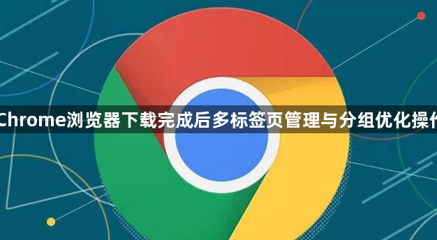 Chrome浏览器下载完成后多标签页管理与分组优化操作1