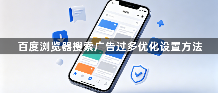 百度浏览器搜索广告过多优化设置方法1