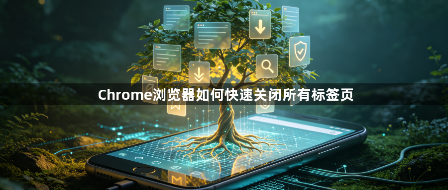 Chrome浏览器如何快速关闭所有标签页1