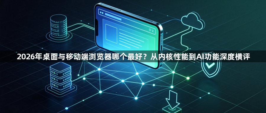 2026年桌面与移动端浏览器哪个最好？从内核性能到AI功能深度横评1