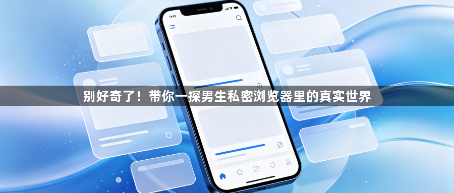 别好奇了！带你一探男生私密浏览器里的真实世界1