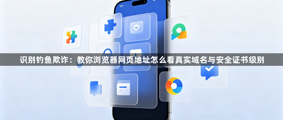 识别钓鱼欺诈：教你浏览器网页地址怎么看真实域名与安全证书级别1