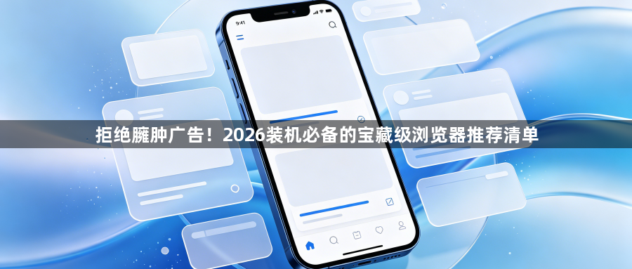 拒绝臃肿广告！2026装机必备的宝藏级浏览器推荐清单1