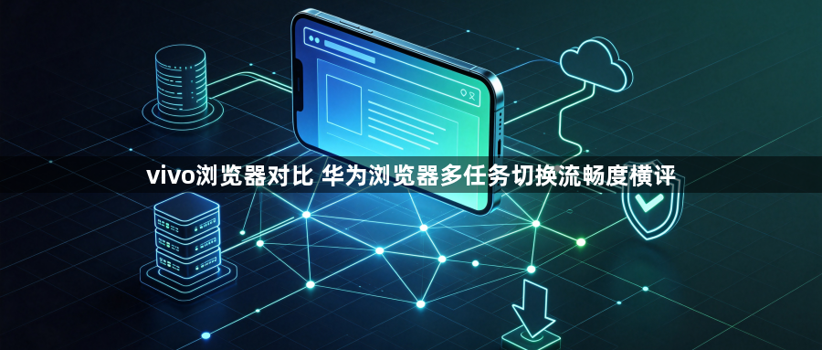 vivo浏览器对比 华为浏览器多任务切换流畅度横评1
