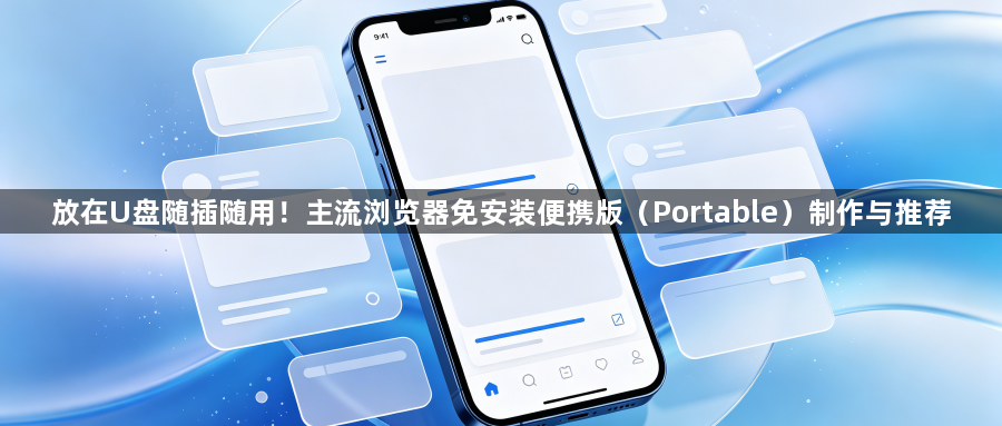 放在U盘随插随用!主流浏览器免安装便携版(Portable)制作与推荐1