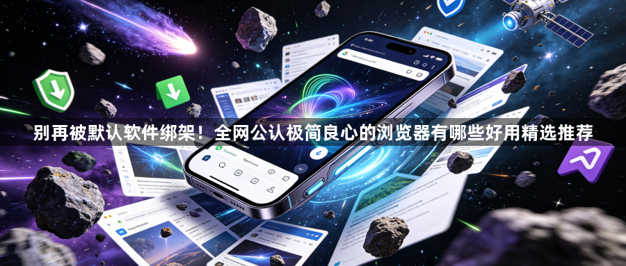别再被默认软件绑架！全网公认极简良心的浏览器有哪些好用精选推荐1
