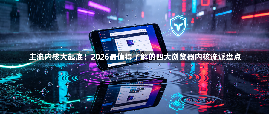 主流内核大起底！2026最值得了解的四大浏览器内核流派盘点1