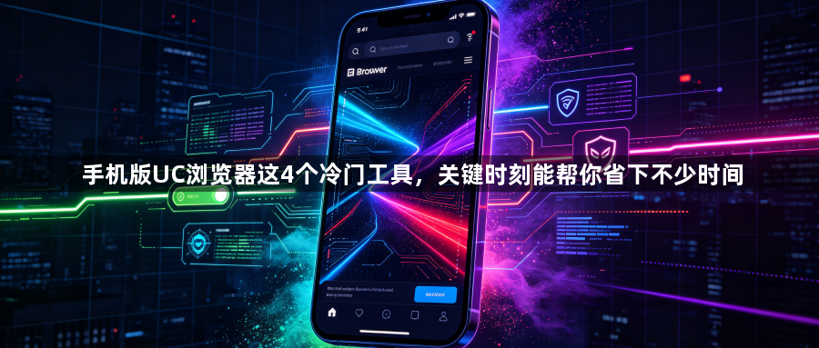 手机版UC浏览器这4个冷门工具，关键时刻能帮你省下不少时间1