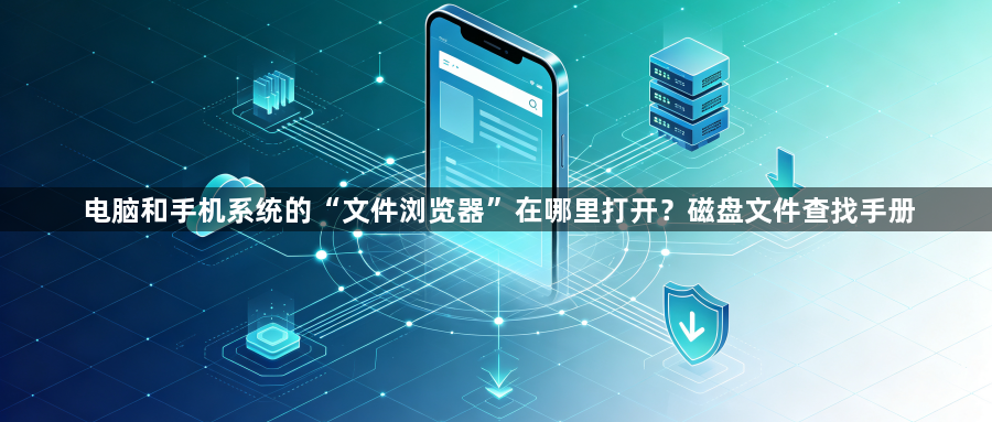 电脑和手机系统的“文件浏览器”在哪里打开?磁盘文件查找手册1