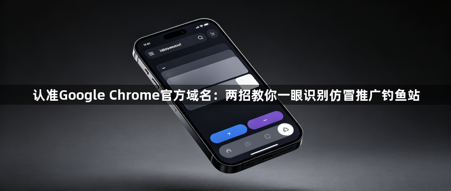 认准Google Chrome官方域名：两招教你一眼识别仿冒推广钓鱼站1