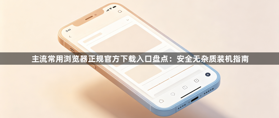 主流常用浏览器正规官方下载入口盘点：安全无杂质装机指南1
