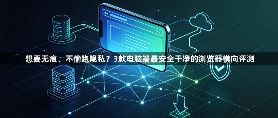 想要无痕、不偷跑隐私?3款电脑端最安全干净的浏览器横向评测1