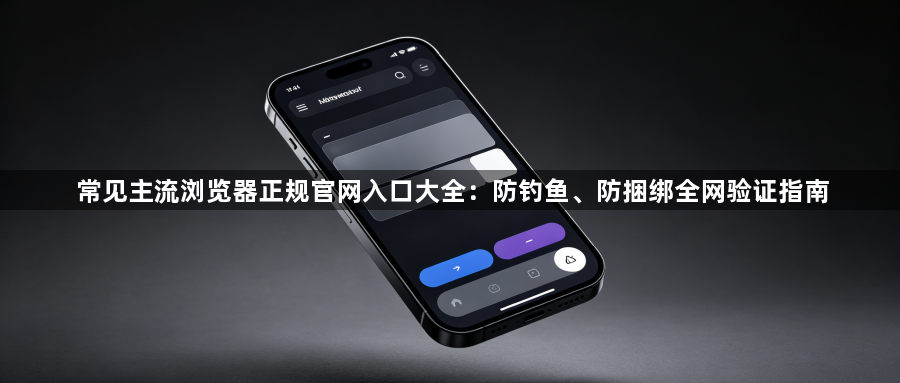 常见主流浏览器正规官网入口大全:防钓鱼、防捆绑全网验证指南1
