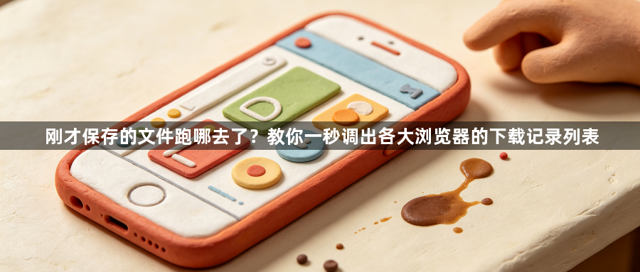 刚才保存的文件跑哪去了？教你一秒调出各大浏览器的下载记录列表1